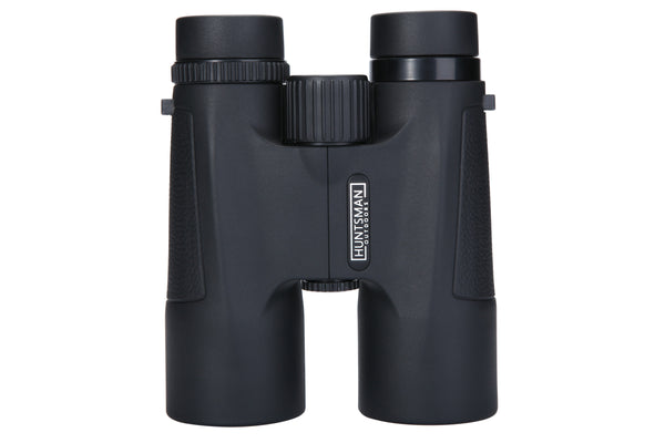 Huntsman Outdoors 10x42 Binoculars - HD Waterproof Roof Prism Binocular for Bird Watching, Sporting Events, Hunting and Shooting Optics
